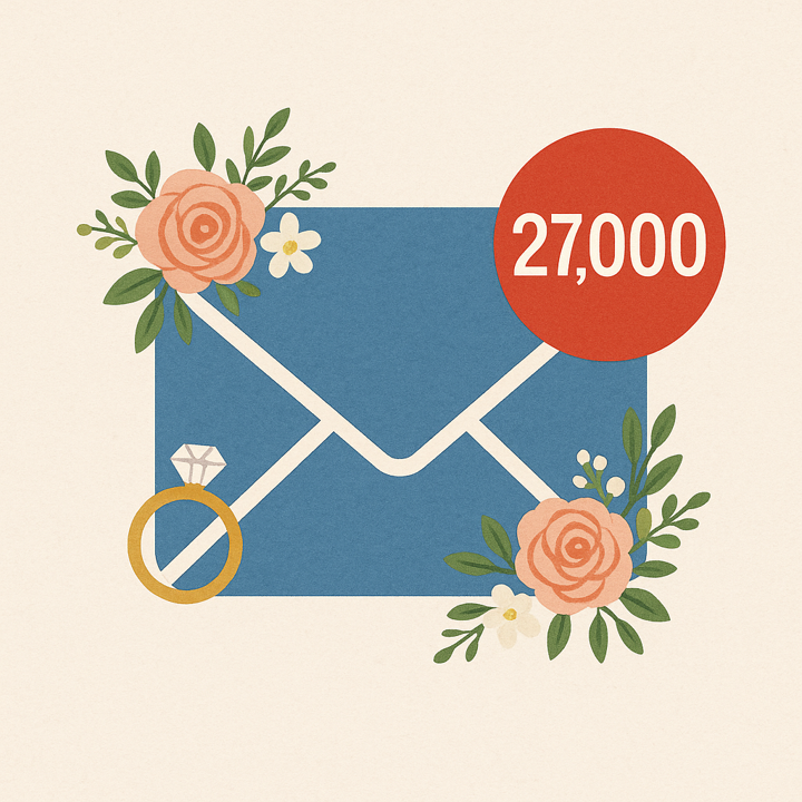 The Case for Texting Your Wedding Updates, Not Emailing Them article image