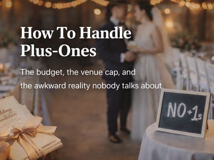How To Handle Plus-Ones article image